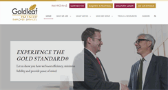 Desktop Screenshot of goldleafpartners.com